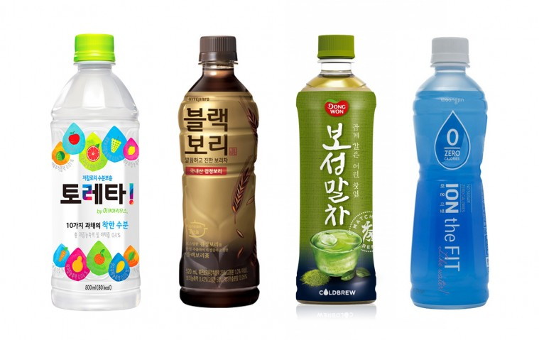 기획 이미지(좌부터)코카-콜라, 하이트진로음료, 동원F&B, 웅진식품.jpg