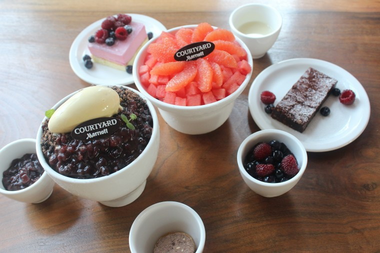 코트야드메리어트서울타임스퀘어_탐코야 빙수 프로모션.JPG