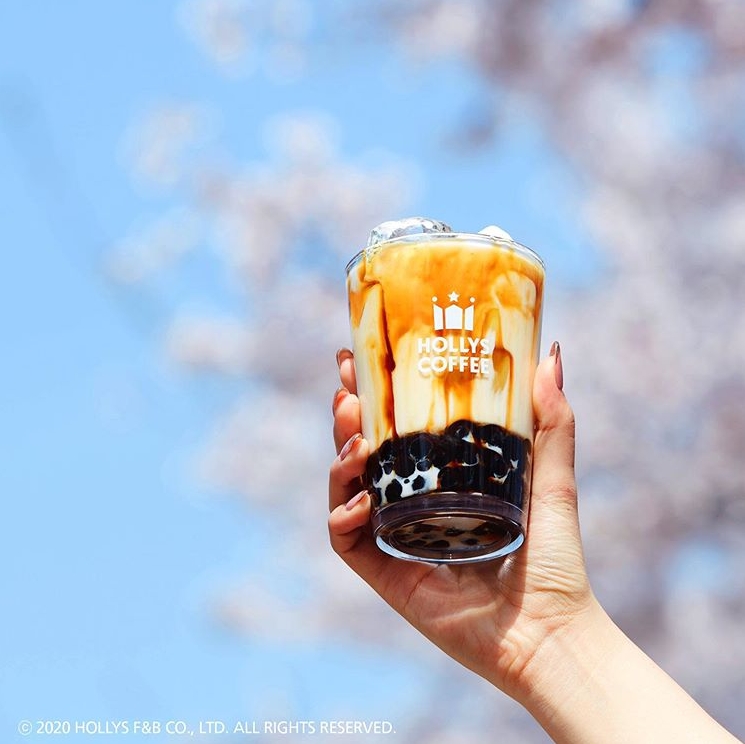 [할리스커피] 흑당버블라떼 이미지.jpg