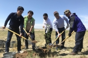오비맥주, 몽골서 ‘카스 희망의 숲’ 나무심기 봉사활동