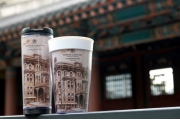 주미대한제국공사관, 대한민국 유일 낙화 무형문화재 손길로 스타벅스 텀블러에 복원되다